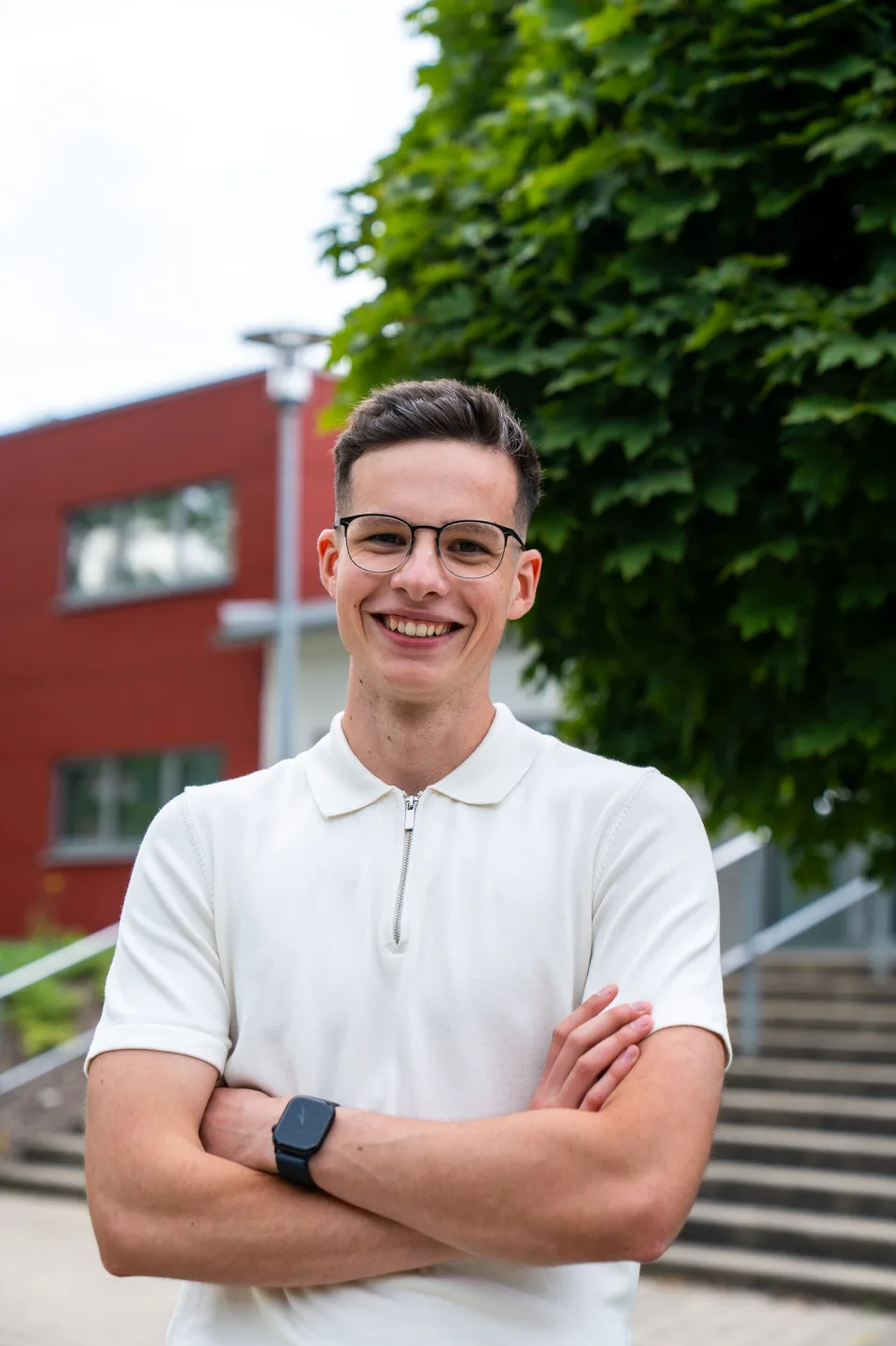 Elias Frick, software developer for automation and AI